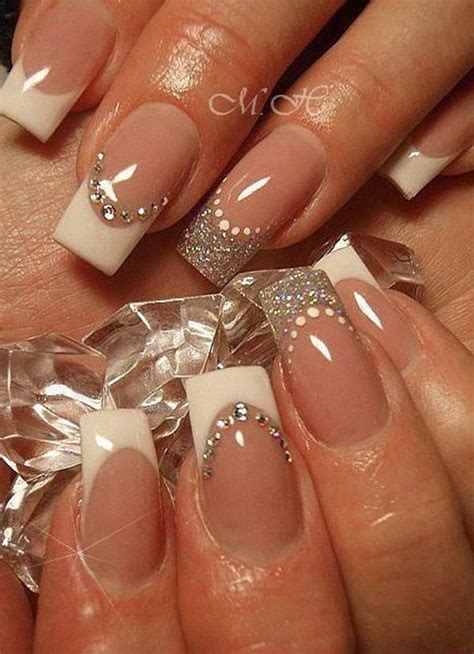 acrylic french nails designs|elegant french manicure nail designs.